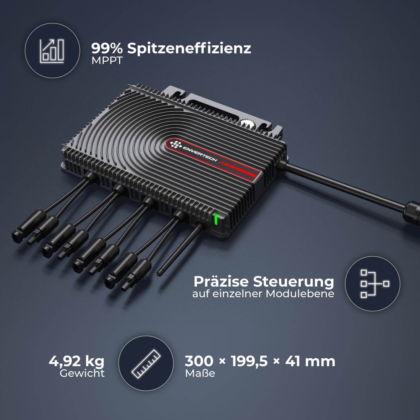 Envertech EVT2000SE Mikro-Wechselrichter 2000W