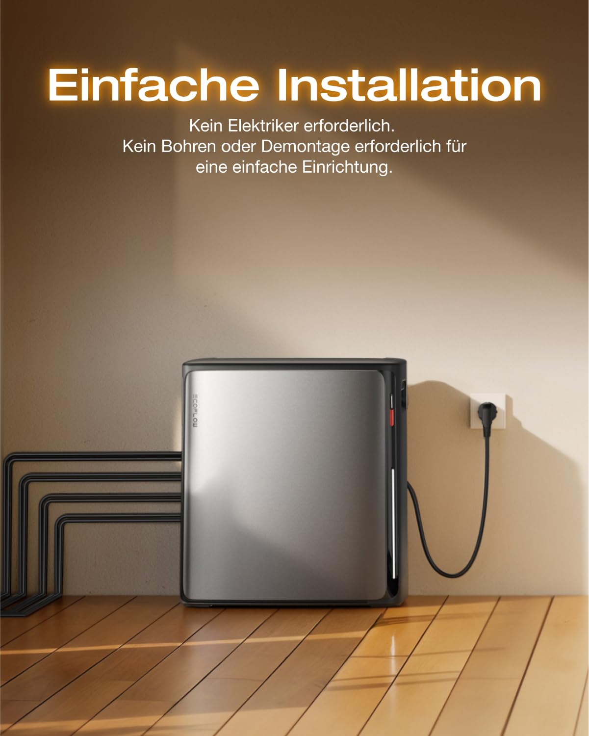 SOLARWAY Balkonkraftwerk 2000 Watt Pro | EcoFlow STREAM Ultra X 3840 Wh Batterie