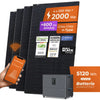 SOLARWAY Balkonkraftwerk 2000 Watt Plus | Marstek Jupiter C Plus 5120 Wh Batterie