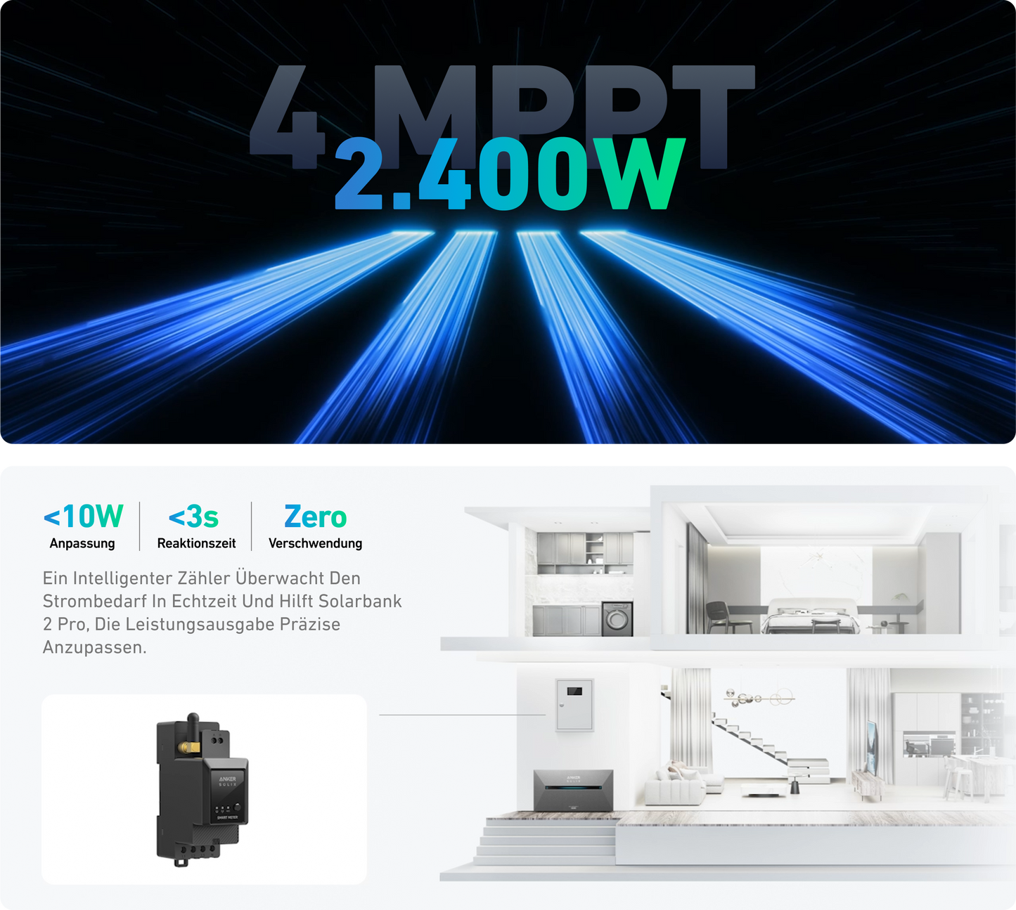 Anker SOLIX Solarbank 2 BP1600 | 1600 Wh Erweiterungsakku