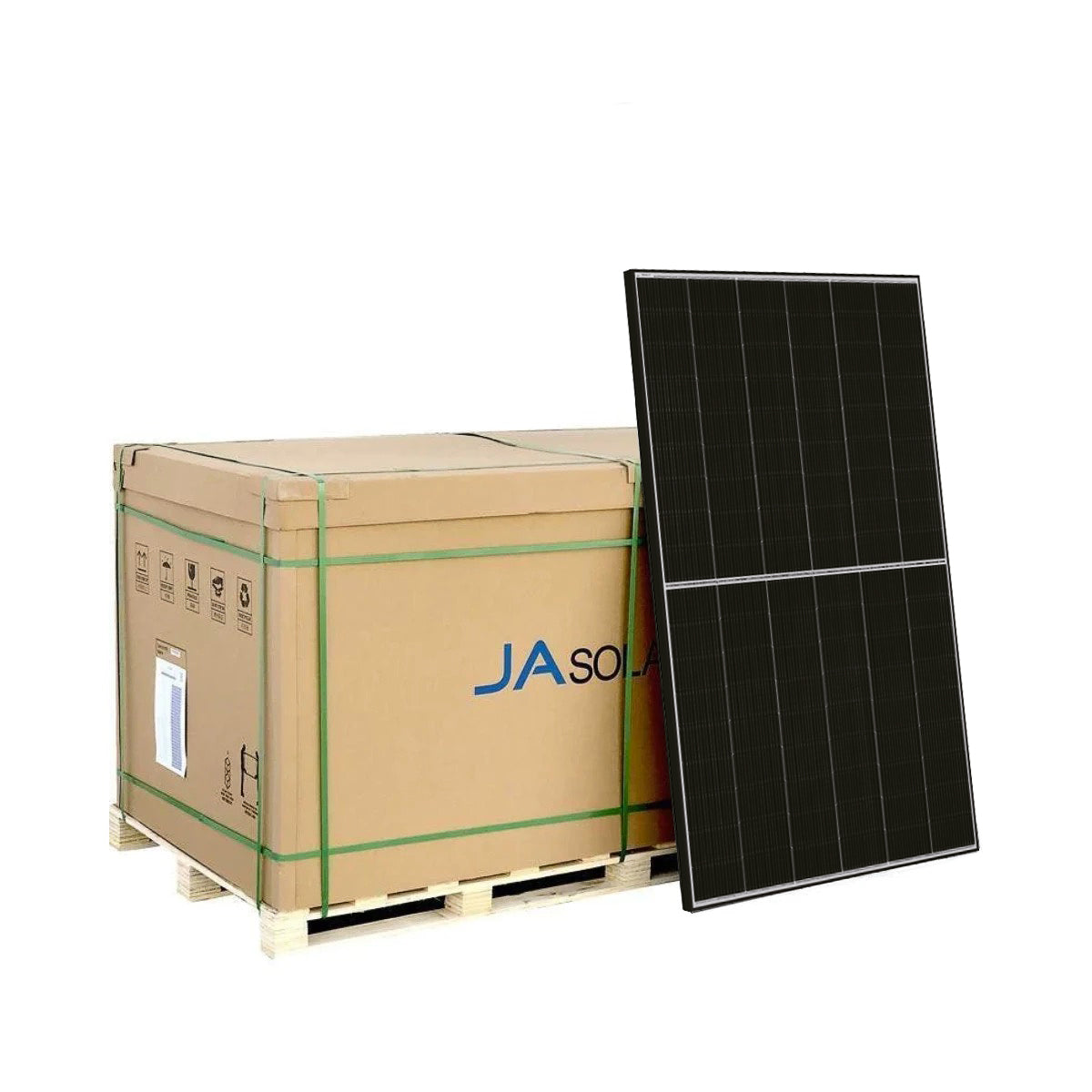 JaSolar JAM54D40 440 Watt Black Glas/Glas Bifazial Solarpanel - 1 Palette / 36 Stück