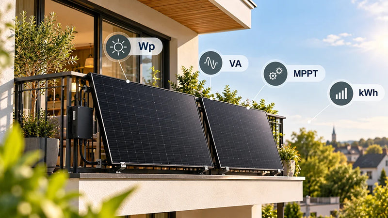 Balkonkraftwerk & Steckersolar: Die wichtigsten Begriffe einfach erklärt
