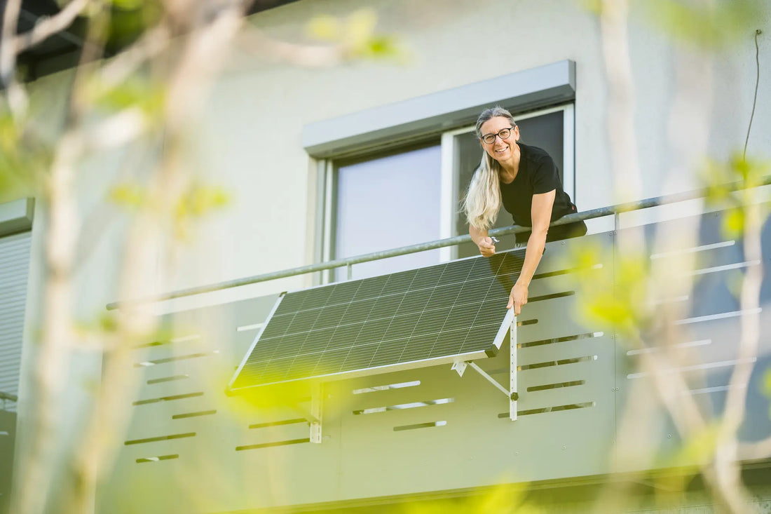 Die Wirksamkeit von Balkonkraftwerken: Nachhaltige Energieerzeugung für jedermann - Solarway