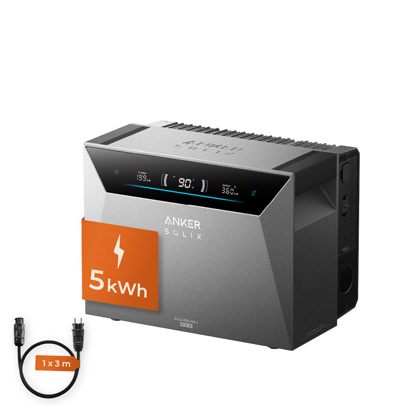 Anker SOLIX Batteriespeicher für Balkonkraftwerke von 1,6 bis 7 kWh