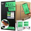 SOLARWAY Solaranlage Komplettset 6,9 kW | Deye 6 kW | Bifazial inkl. Montagesystem, App & WiFi