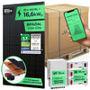 SOLARWAY Solaranlage Komplettset 16,6 kW | Deye 12 kW | Bifazial inkl. Montagesystem, App & WiFi