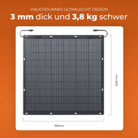 Balkonkraftwerk 450 Watt Flex | Envertech 600/800 Watt