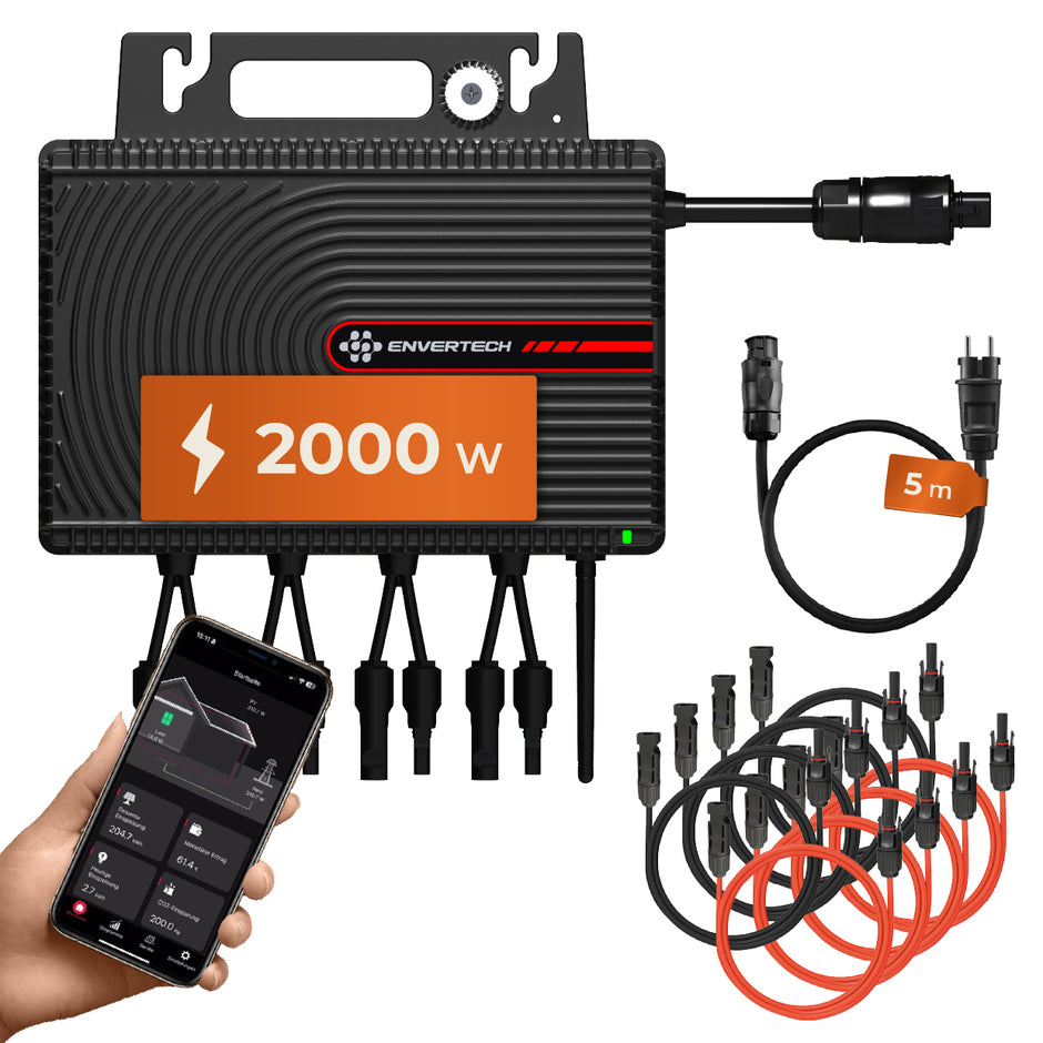 Envertech EVT2000SE Mikro-Wechselrichter 2000W