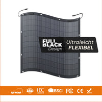 Solarway 225W flexibles Solarpanel I Full Black I Monokristallin