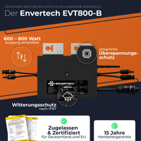 Envertech EVT800-B Mikro-Wechselrichter 800W - Solarway