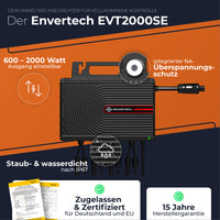 Envertech EVT2000SE Mikro-Wechselrichter 2000W