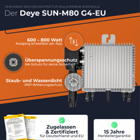Deye 800W SUN-M80G4-EU-Q0 Mikro-Wechselrichter 800W - Solarway
