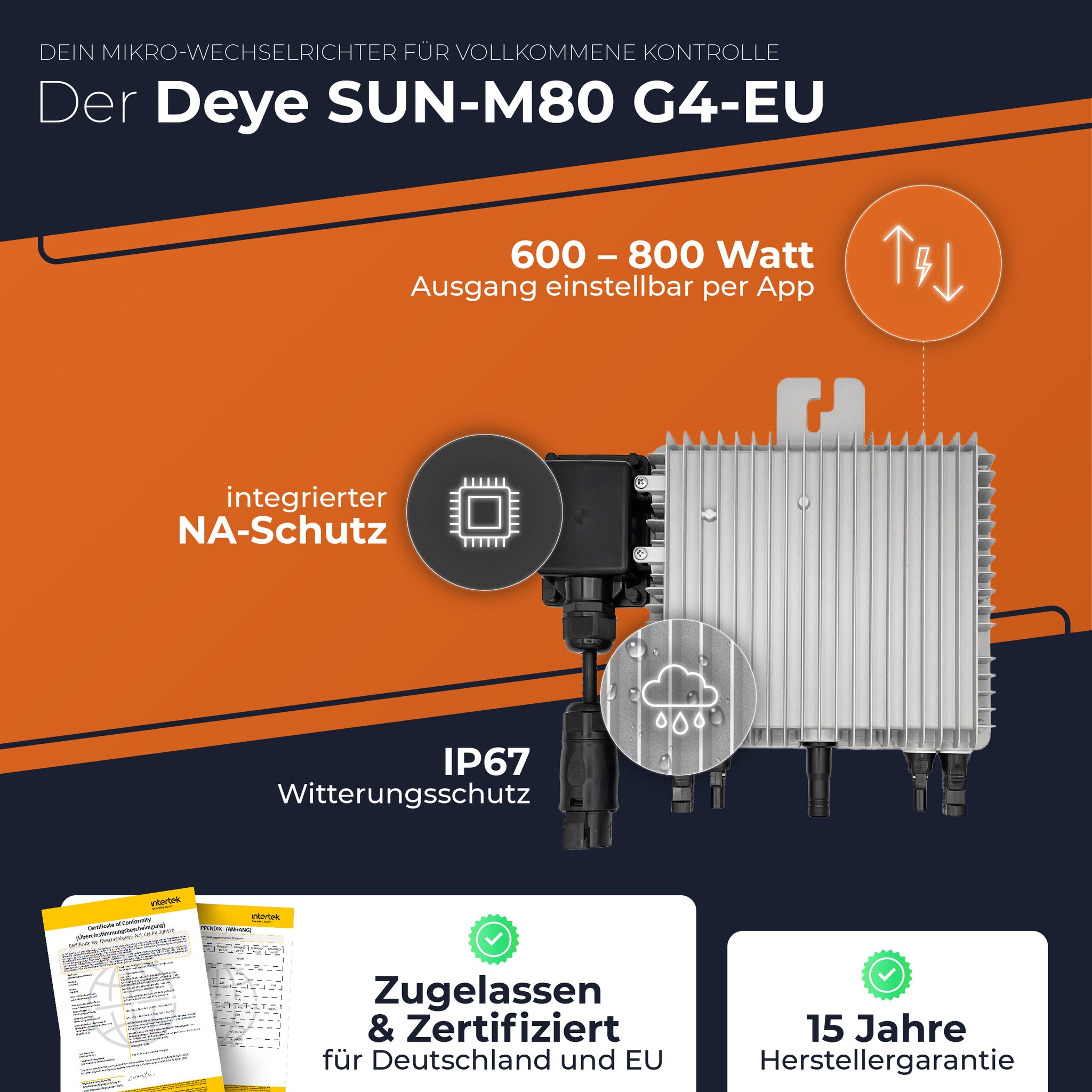 Deye Sun 600 Auf 800
