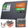 SOLARWAY Balkonkraftwerk 1760 Watt (Bifazial) | Anker SOLIX Solarbank 2 E1600 Pro 3,2 kWh Speicher