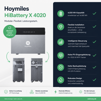 Hoymiles HiBattery 4020 S | 4020 Wh Erweiterungsspeicher - Solarway