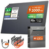 SOLARWAY Balkonkraftwerk 2000 Watt Pro | Anker SOLIX Solarbank 2 E1600 Pro 4,8 kWh Speicher