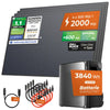 SOLARWAY Balkonkraftwerk 2000 Watt Ultra | EcoFlow STREAM Ultra X 3840 Wh Batterie