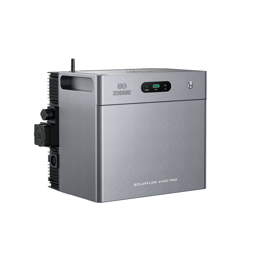Zendure SolarFlow 2400 Pro – Seitenansicht