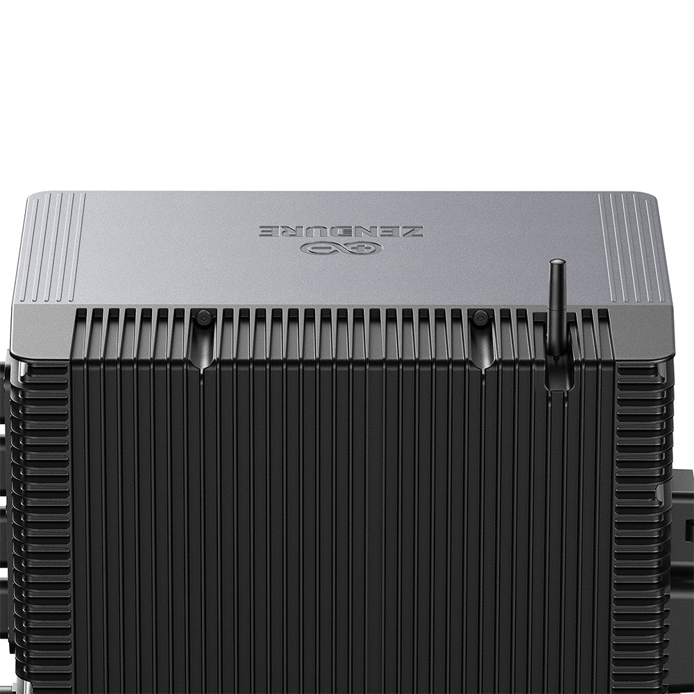 Zendure SolarFlow 2400 Pro – Rückansicht