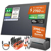 SOLARWAY Balkonkraftwerk 2760 Watt | Anker SOLIX Solarbank 3