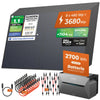 SOLARWAY Balkonkraftwerk 3680 Watt | Anker SOLIX Solarbank 3