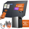 SOLARWAY Balkonkraftwerk 2000 Watt Pro | EcoFlow STREAM Ultra X 3840 Wh Batterie