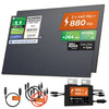 SOLARWAY Balkonkraftwerk 880 Watt | Envertech 600/800 Watt | Bifazial