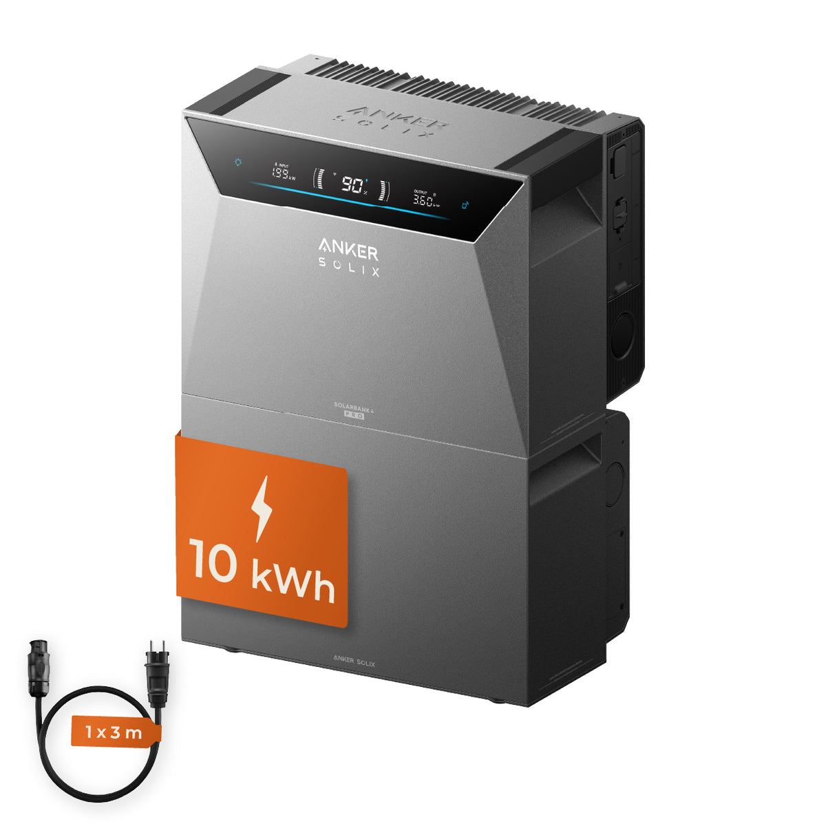 Anker SOLIX Solarbank 4 E5000 Pro + BP5000 Erweiterungsbatterie  | 10000 Wh Speicher