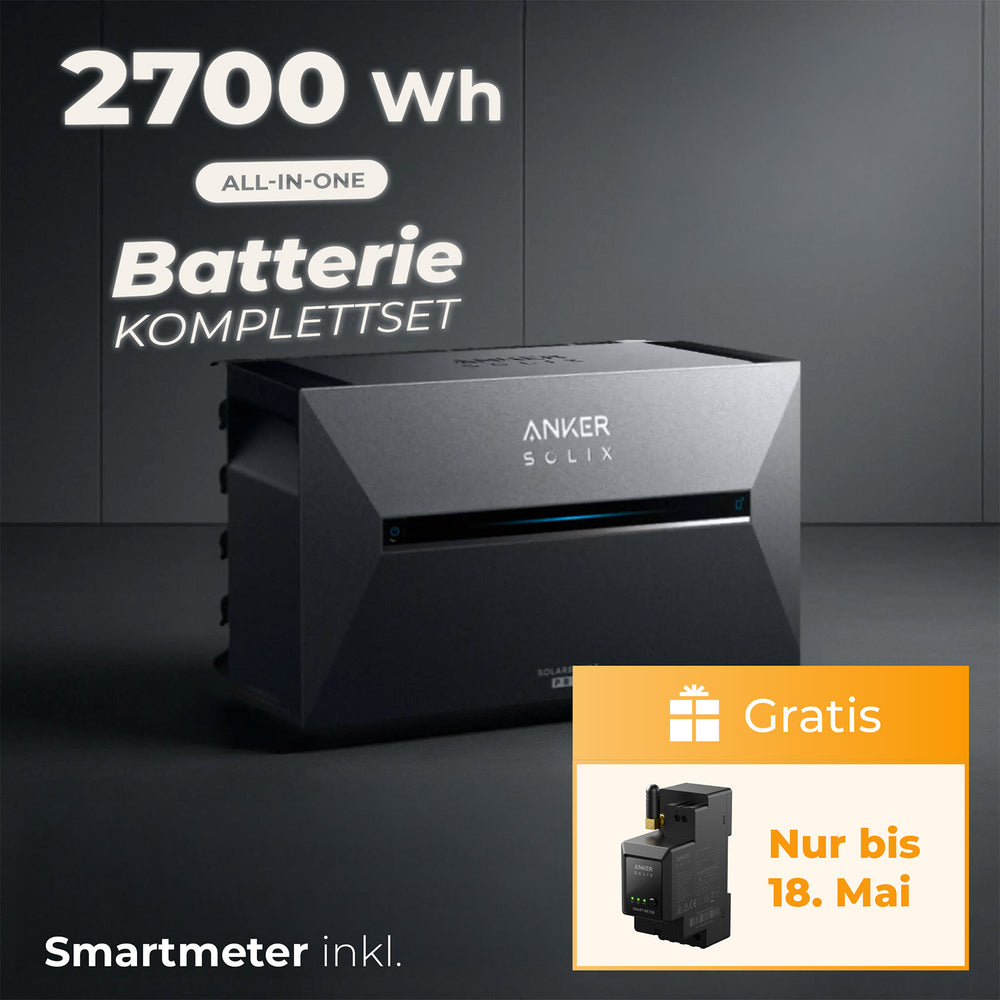 Anker SOLIX Solarbank 3 E2700 Pro | 2700 Wh Solar Batterie
