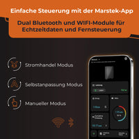 SOLARWAY Balkonkraftwerk 2000 Watt Pro | Marstek VENUS E 5120 Wh All-In-One Speicher | DEYE 2000W WIFI Wechselrichter Smart PV Anlage