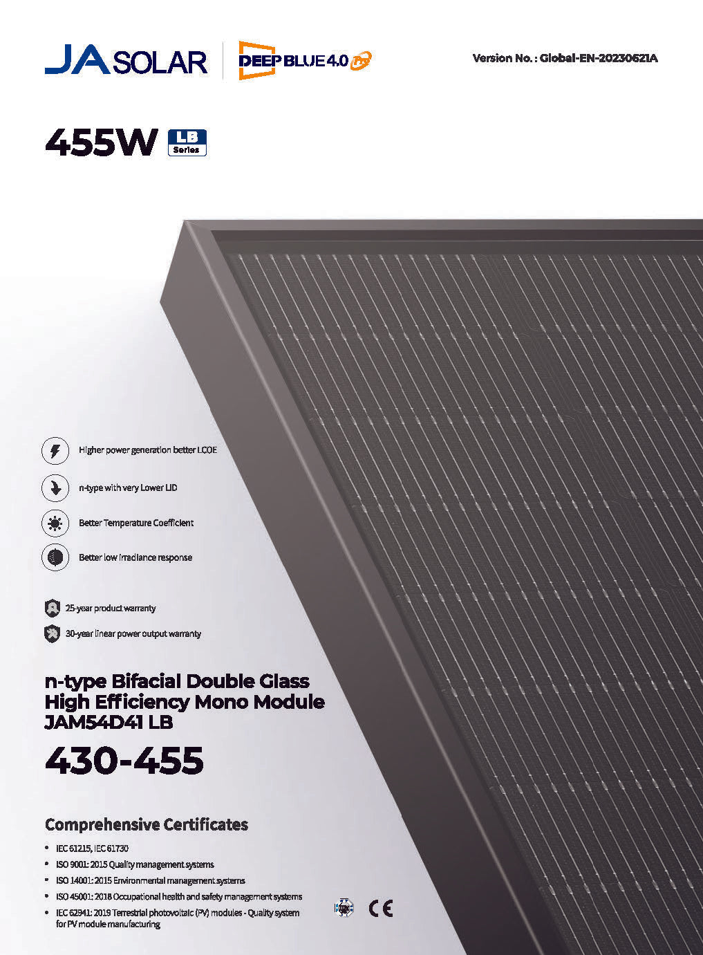 SOLARWAY Solaranlage Komplettset 6,5 kW | Deye 6 kW | Bifazial inkl. Montagesystem, App & WiFi