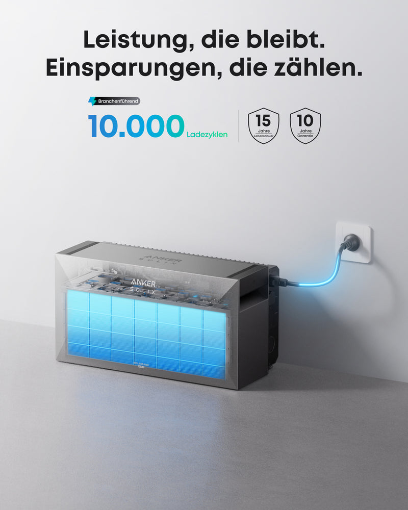 Anker SOLIX Solarbank MAX AC BP7000 | 7000 Wh Erweiterungsbatterie