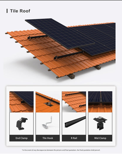 SOLARWAY 5,2kW Solaranlage mit Speicher – Elektromobilität Komplettset | Bifazial inkl. Montagesystem u. Wallbox | BAFA KfW 442 konform