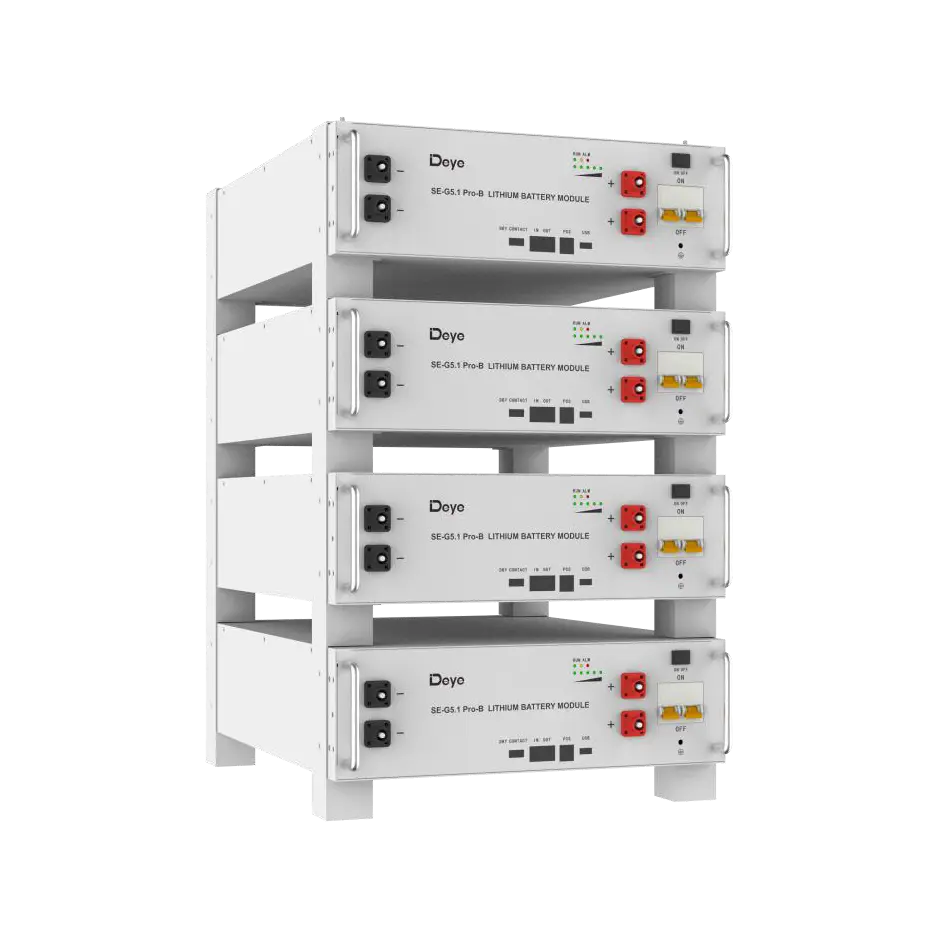 Deye SE-G5.1 Pro-B Lithium (LiFePo4) Batteriemodul / 5,12kWh / 100Ah / 48V / inkl. Zubehör - Solarway