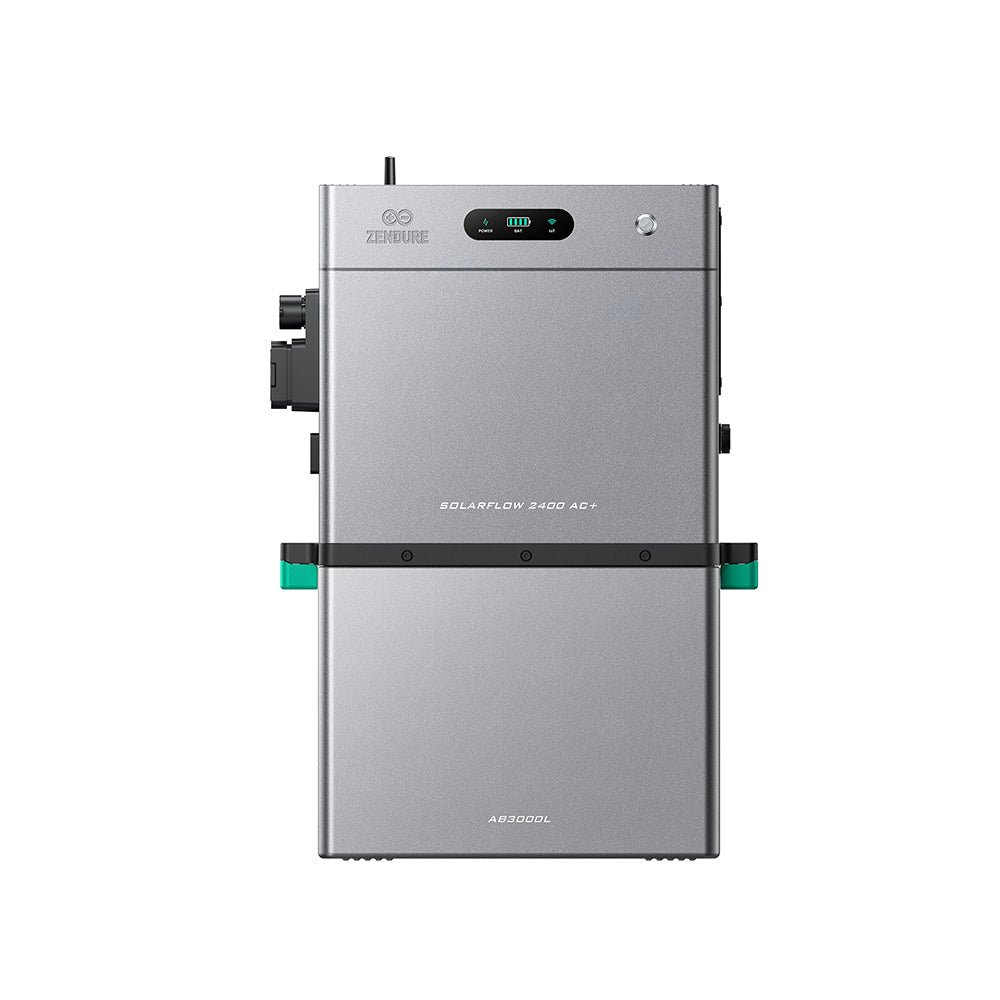 Zendure SolarFlow 2400 AC+ mit 1x AB3000L Erweiterungsbatterie