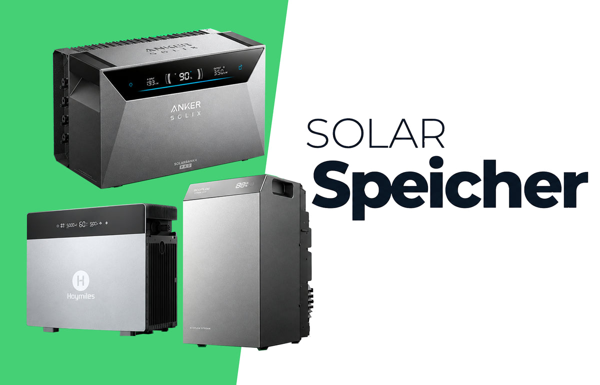 Kategorie-Hauptbild Solar Speicher – Anker, Hoymiles und EcoFlow Batteriespeicher