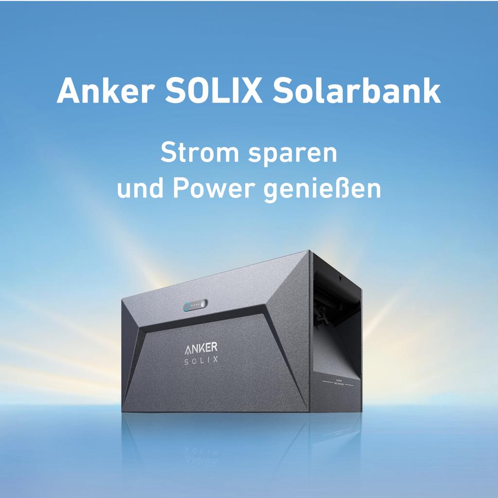 Anker SOLIX Solarbank E1600 Balkonkraftwerkspeicher 1600Wh – Solarway