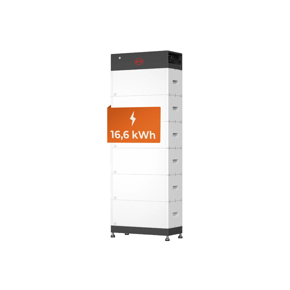 BYD Battery-Box Premium HVM+ 16.6 Batteriespeicher 16,56 kWh | Hochvolt LFP | 10 Jahre Garantie