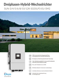 SOLARWAY Solaranlage Komplettset 11 kW | Deye 10 kW | Bifazial inkl. Montagesystem, App & WiFi