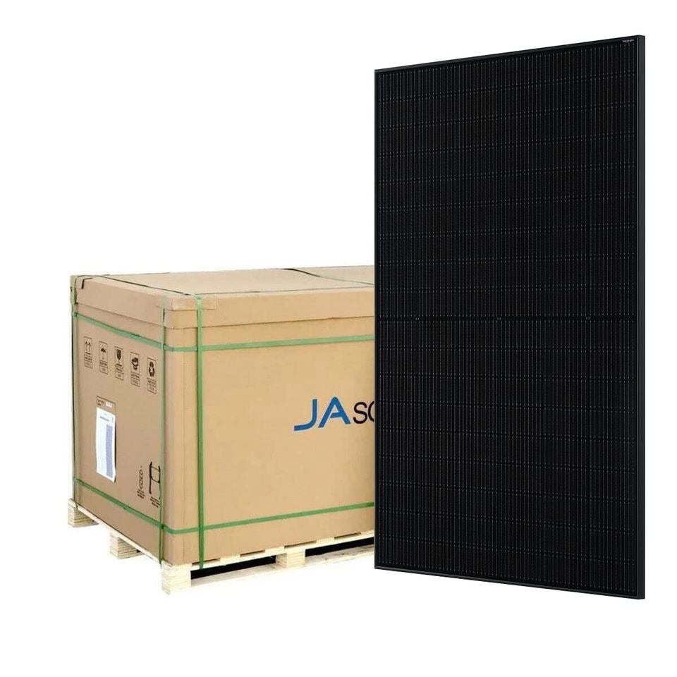 JaSolar JAM54D41 435 Watt Full Black Glas/Glas Bifazial Solarpanel - 1 Palette / 36 Stück
